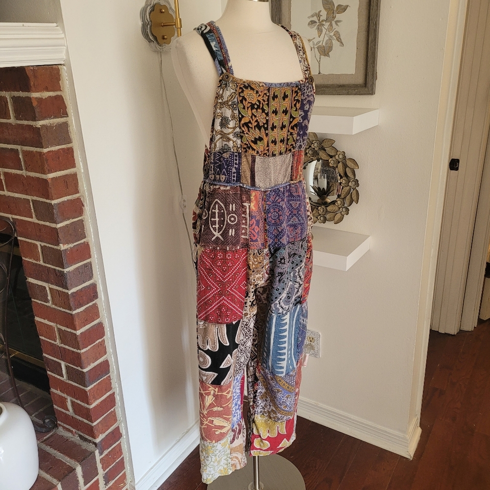 Sacred Threads Patchwork Jumpsuit With Multicolor… - image 6